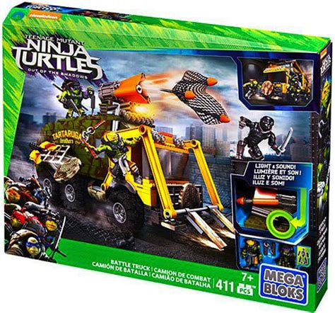 Mega Bloks TMNT: Out of the Shadows Battle Truck logo