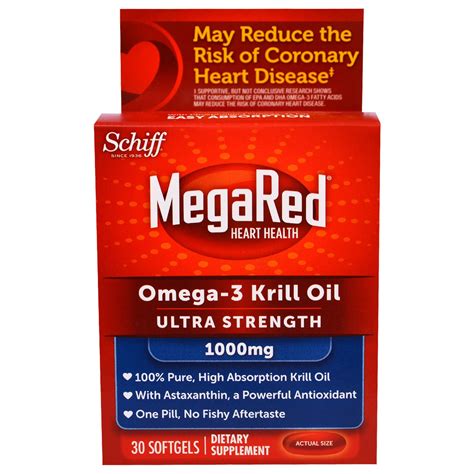 Mega Red Extra Strength Omega-3 Krill Oil