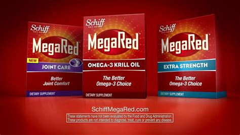 Mega Red Krill Oil TV commercial