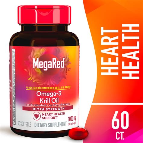 Mega Red Ultra Strength Omega-3 Krill Oil Supplement logo