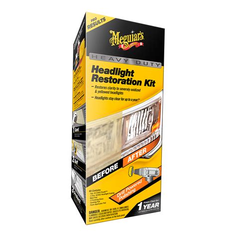 Meguiar's Heavy Duty Headlight Restoration Kit logo