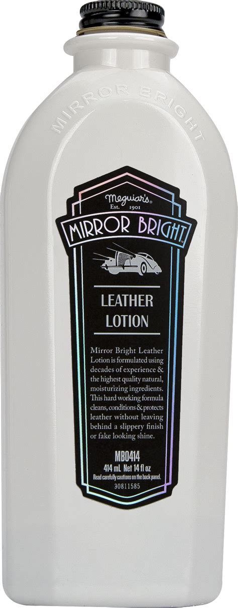 Meguiar's Mirror Bright Leather Lotion logo