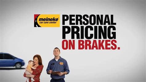 Meineke Car Care Centers TV Spot, 'Personal Pricing' created for Meineke Car Care Centers