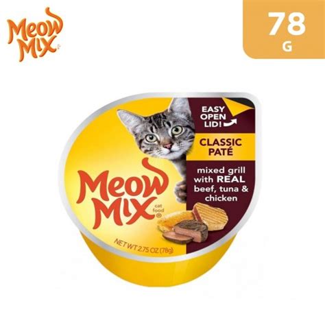 Meow Mix Classic Paté Mixed Grill With Real Beef, Tuna & Chicken tv commercials