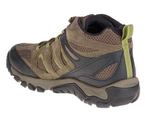 Merrell Men's Outmost Mid Waterproof Hikers logo