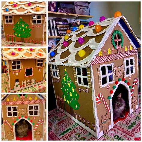Merry Makings Gingerbread House Party Cat Bed tv commercials