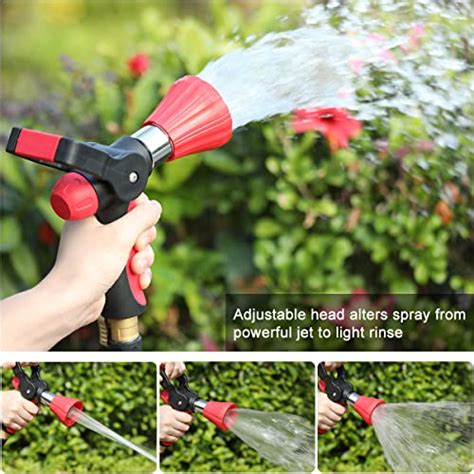 Metal Garden Hose Adjustable Fireman Hose Nozzle