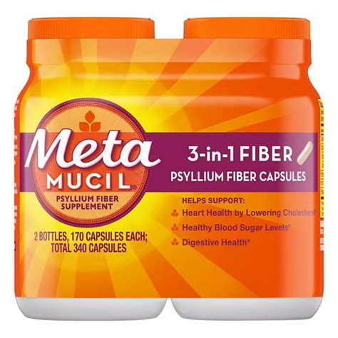 Metamucil Fiber Psyllium Capsules tv commercials