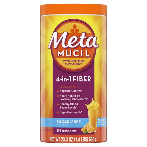 Metamucil MultiHealth Fiber Sugar-Free Orange Smooth logo