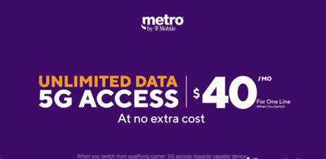 Metro by T-Mobile Unlimited Data 5G