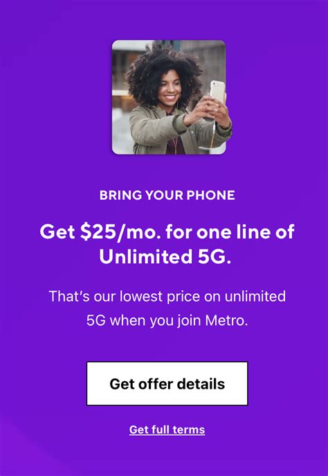 Metro by T-Mobile Unlimited Data, Talk & Text logo