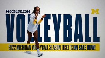 Michigan Athletics TV Spot, 'Volleyball: 2022 Season Tickets on Sale Now' created for Michigan Athletics