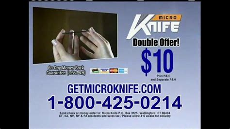 Micro Knife TV Spot, 'As Seen On TV'