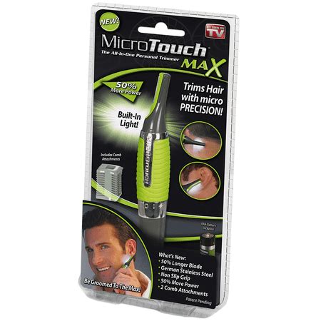 MicroTouch Max Titanium Head Shaver tv commercials