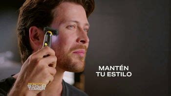 MicroTouch Solo Titanium TV Spot, 'Retoca y recorta'