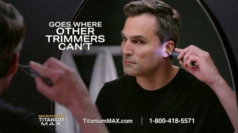 MicroTouch Titanium Max TV Spot, 'Grooming Routine: $14.99'