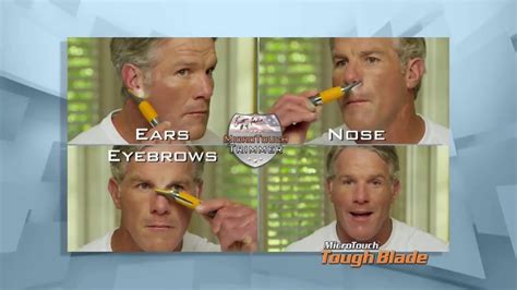 MicroTouch Tough Blade TV Commercial Featuring Brett Favre featuring Timothy Gill Ryan