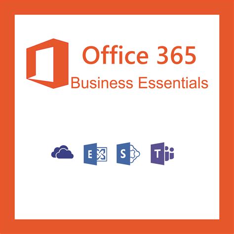 Microsoft Office Office 365 Business Essentials.
