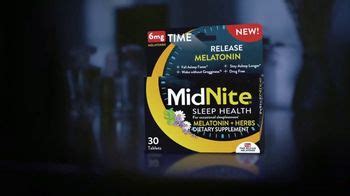 MidNite Time Release Melatonin TV commercial - Another Sleepless Night