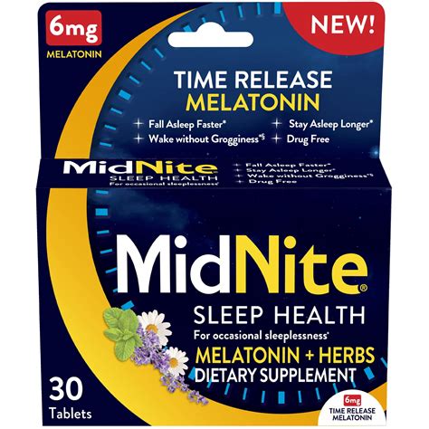 MidNite Time Release Melatonin