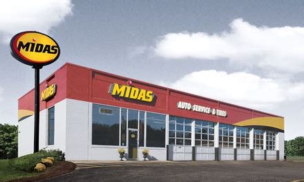 Midas Oil Change and Tire Rotation logo