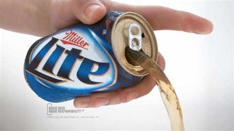 Miller Lite Punch Top Can TV commercial - Let it Flow