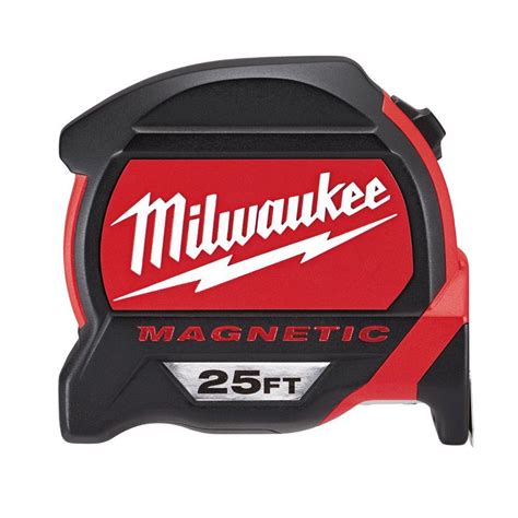 Milwaukee 25 ft. Magnetic Tape Measure With Free General Contractor Tape Measure tv commercials