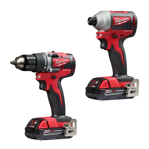 Milwaukee M18 Compact Drill and Impact Driver Combo Kit