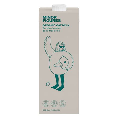 Minor Figures Organic Oat Milk logo