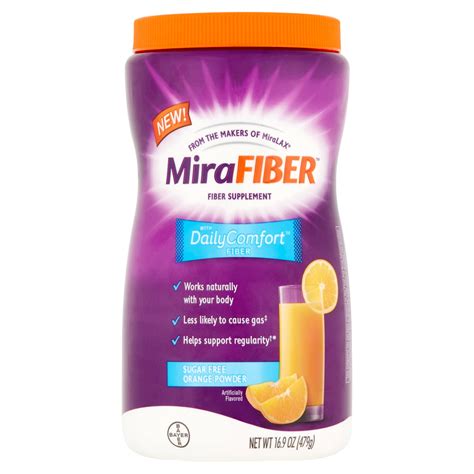 MiraFIBER Daily Comfort Fiber Caplets logo