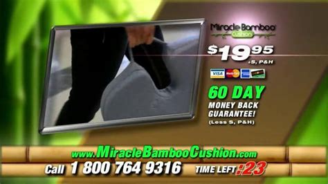 Miracle Bamboo Cushion TV Spot, 'Maximum Comfort'