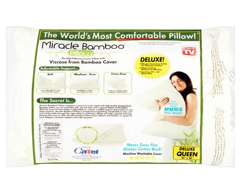 Miracle Bamboo Pillow Cool Gel Pillow logo