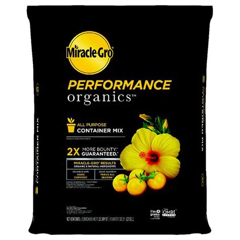 Miracle-Gro Performance Organics All-Purpose Container Mix tv commercials