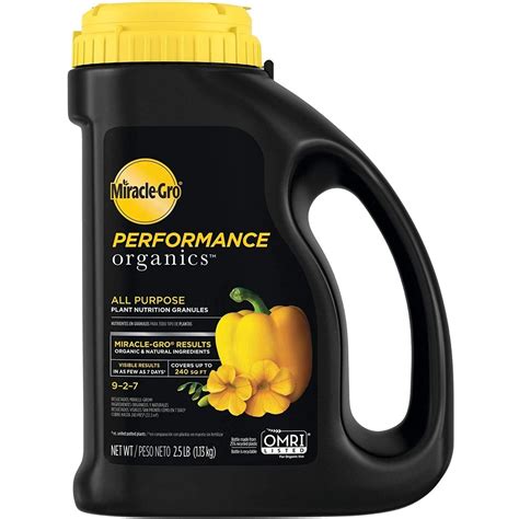 Miracle-Gro Performance Organics All-Purpose Plant Nutrition Granules