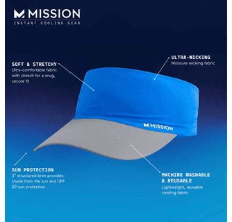 Mission Cooling Visor logo