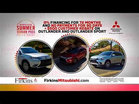 Mitsubishi Summer Season Pass Sales Event TV Spot, 'Take Back Summer' [T2] created for Mitsubishi