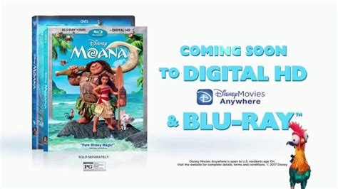 Moana Home Entertainment TV Spot created for Walt Disney Studios Home Entertainment