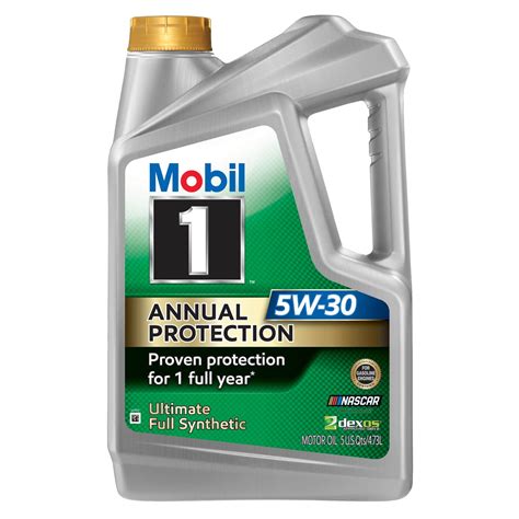 Mobil Gas Mobil 1 Annual Protection Ultimate Full Synthetic logo