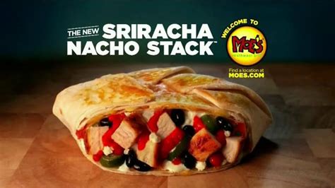 Moes Sriracha Nacho Stack TV commercial,