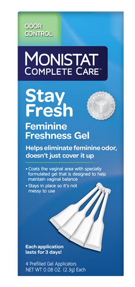 Monistat Complete Care Stay Fresh Gel