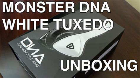Monster DNA White Tuxedo logo