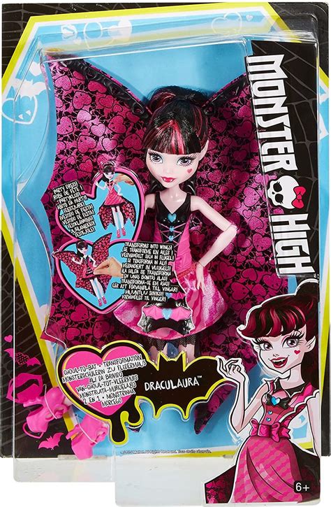 Monster High Ghoul-To-Bat Draculaura logo