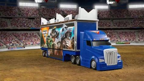 Monster Jam Transforming Hauler TV Spot, 'Mega Ramp'