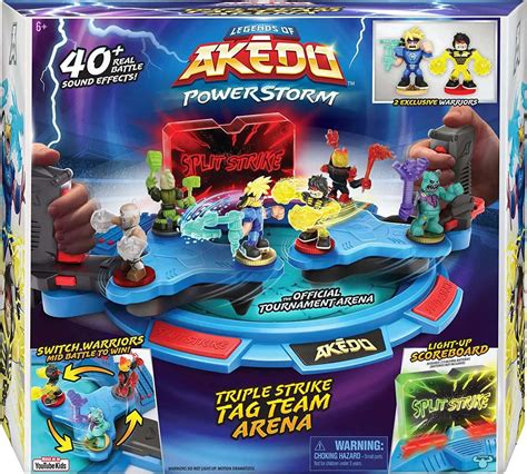 Moose Toys Akedo Powerstorm Triple Strike Tag Team Arena logo