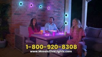 Mosaic Disk Lights TV Spot, 'Evening Curb Appeal' created for Disk Lights