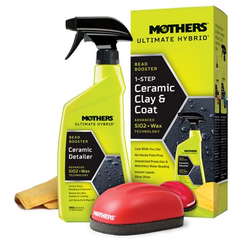 Mothers Polish Ultimate Hybrid 1-Step Ceramic Clay & Coat tv commercials