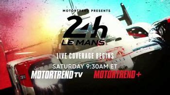 Motor Trend OnDemand TV commercial - 24 Hours of Le Mans