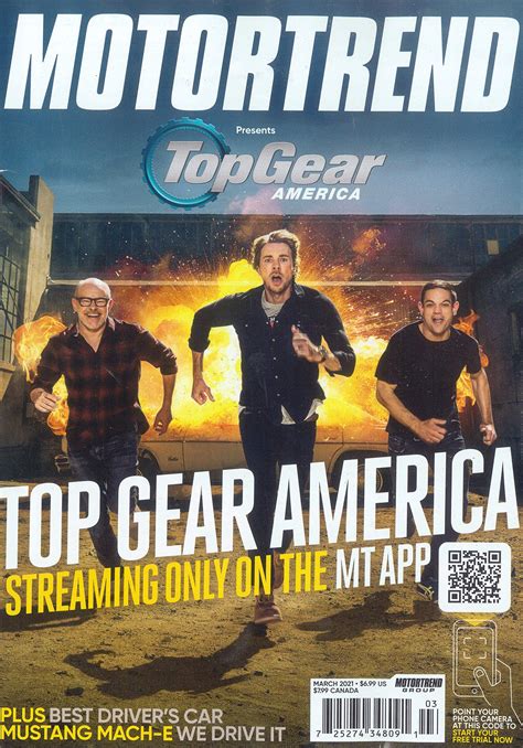 MotorTrend+ Top Gear America logo