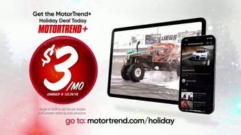MotorTrend+ tv commercials