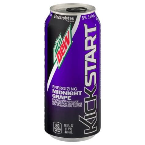 Mountain Dew Kickstart Midnight Grape